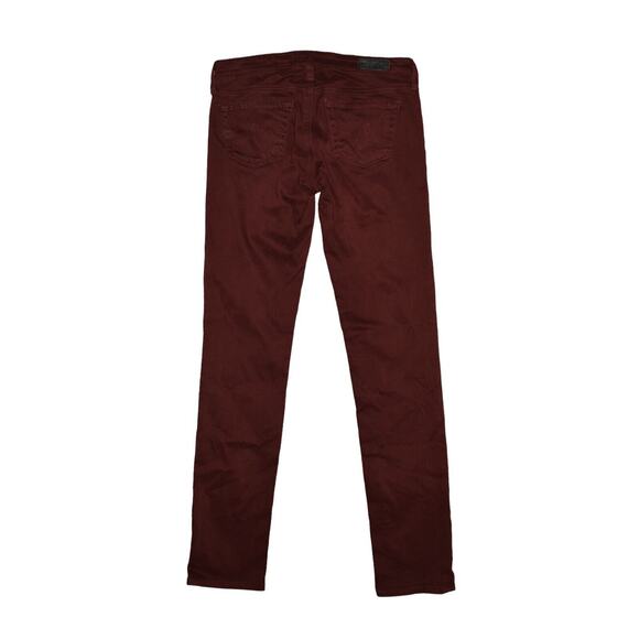 ADRIANO GOLDSCHMIED $178 The Stilt Cigarette Jean in Wine Size 25 - Picture 2 of 5